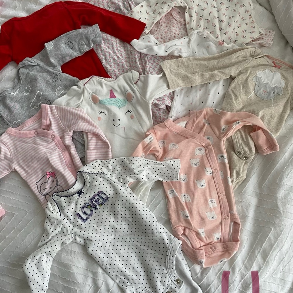 Newborn longsleeve onesies 11 pieces